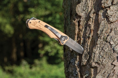 Logotrade promotional gift picture of: Wooden outdoor knife