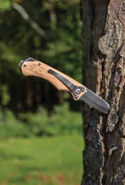 Logotrade promotional product picture of: Wooden outdoor knife