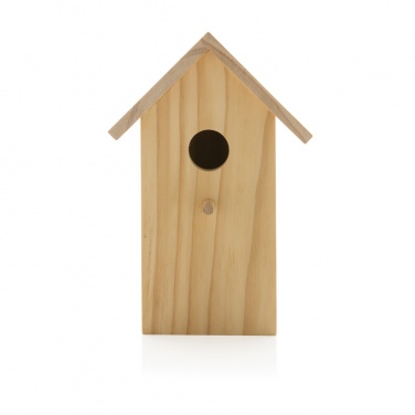 Logo trade promotional products picture of: Wooden birdhouse