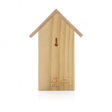 Logotrade promotional giveaways photo of: Wooden birdhouse