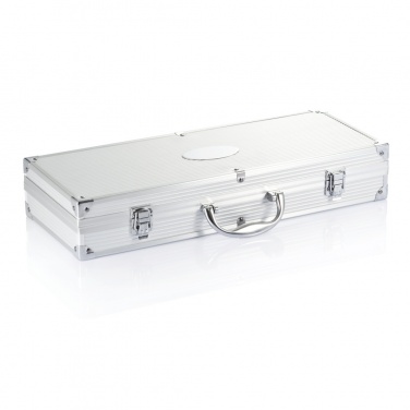 Logotrade advertising product picture of: 12 pcs barbecue set in aluminium box