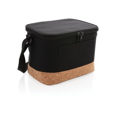 Logo trade corporate gifts picture of: Two tone cooler bag with cork detail