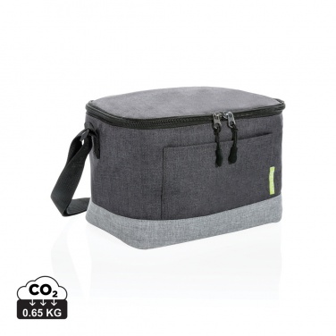 Logo trade promotional items image of: Duo colour RPET cooler bag