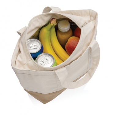 Logotrade promotional giveaway picture of: Impact Aware™ 285 gsm rcanvas cooler bag undyed