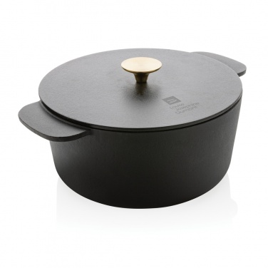 Logo trade promotional merchandise image of: Ukiyo cast iron pan large