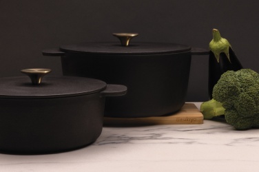 Logotrade business gifts photo of: Ukiyo cast iron pan large