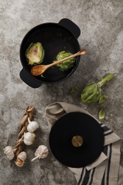 Logo trade advertising product photo of: Ukiyo cast iron pan large