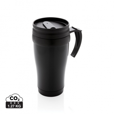 Logo trade promotional giveaways image of: Stainless steel mug
