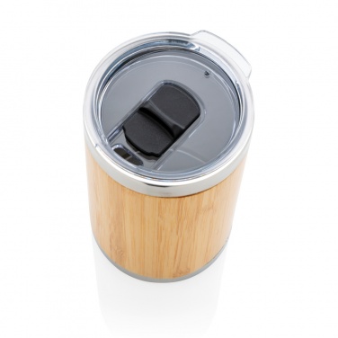 Logotrade promotional item image of: Bamboo coffee to go tumbler