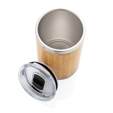 Logo trade advertising products picture of: Bamboo coffee to go tumbler