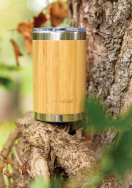 Logotrade promotional products photo of: Bamboo coffee to go tumbler