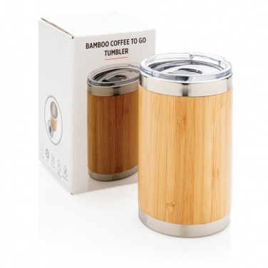 Logotrade promotional items photo of: Bamboo coffee to go tumbler