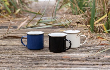 Logo trade promotional item photo of: Vintage enamel mug