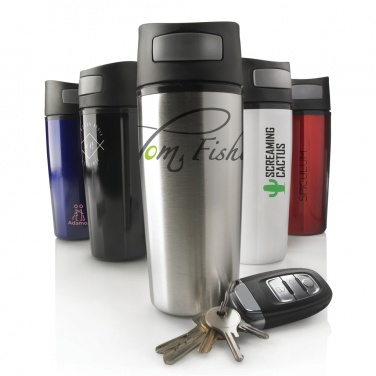 Logo trade promotional merchandise picture of: Auto leak proof tumbler