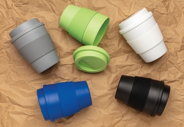 Logo trade promotional gifts picture of: Reusable Coffee cup with screw lid 350ml