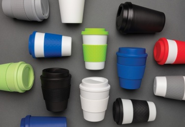 Logotrade advertising products photo of: Reusable Coffee cup with screw lid 350ml