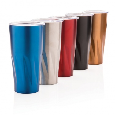 Logo trade business gifts image of: Copper vacuum insulated tumbler