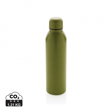 Logotrade advertising product picture of: RCS Recycled stainless steel vacuum bottle 500ML