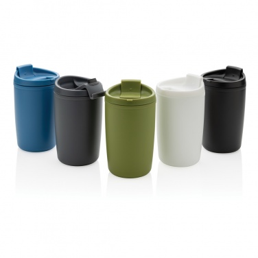 Logo trade promotional giveaway photo of: GRS Recycled PP tumbler with flip lid
