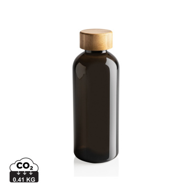 Logo trade promotional gift photo of: RCS RPET bottle with bamboo lid