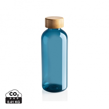 Logo trade promotional merchandise picture of: RCS RPET bottle with bamboo lid