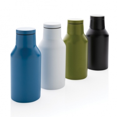 Logo trade promotional items picture of: RCS Recycled stainless steel compact bottle