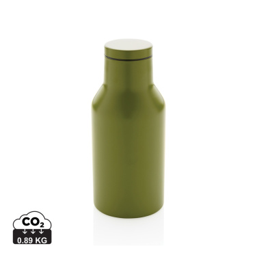 Logo trade promotional merchandise photo of: RCS Recycled stainless steel compact bottle