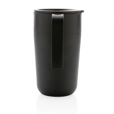Logo trade promotional items image of: GRS Recycled PP and SS mug with handle