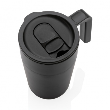 Logo trade promotional giveaway photo of: GRS Recycled PP and SS mug with handle