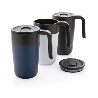 Logo trade promotional product photo of: GRS Recycled PP and SS mug with handle
