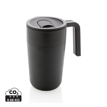Logotrade promotional item image of: GRS Recycled PP and SS mug with handle