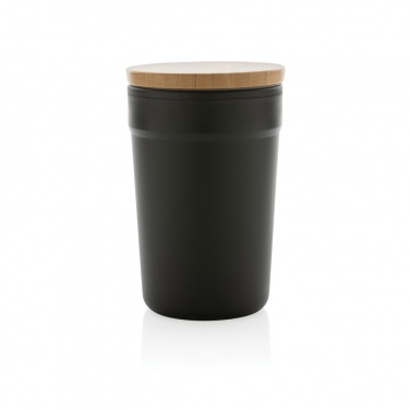 Logotrade corporate gift image of: GRS certified recycled PP mug with bamboo lid
