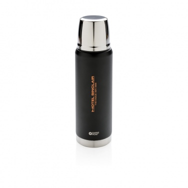 Logo trade promotional giveaways image of: Swiss Peak Elite 0.5L copper vacuum flask