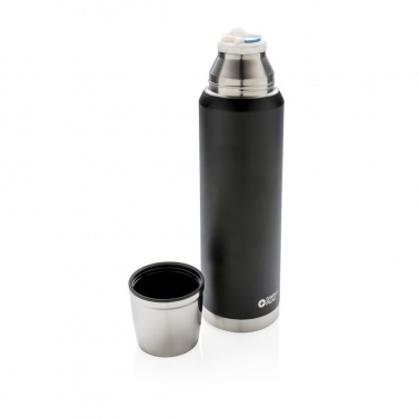 Logotrade business gift image of: Swiss Peak Elite 1L copper vacuum flask