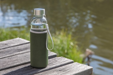 Logo trade promotional gifts picture of: Glass bottle with neoprene sleeve
