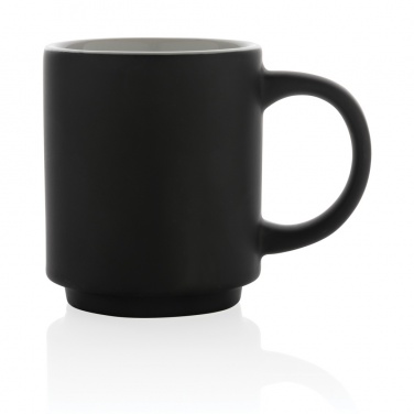 Logo trade advertising products picture of: Ceramic stackable mug 180ml