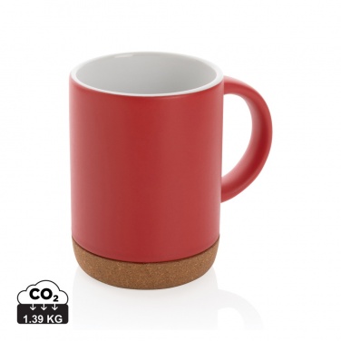Logotrade promotional merchandise picture of: Ceramic mug with cork base 280ml