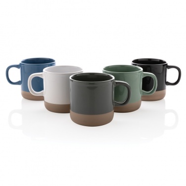 Logo trade advertising products picture of: Glazed ceramic mug 360ml