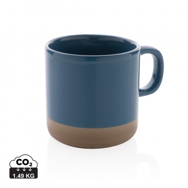 Logotrade promotional product picture of: Glazed ceramic mug 360ml