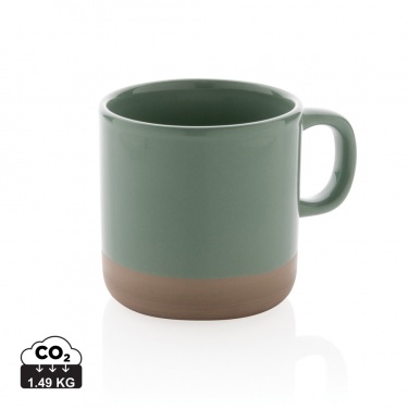 Logotrade promotional product image of: Glazed ceramic mug 360ml