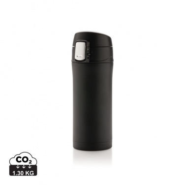 Logotrade promotional product image of: RCS Recycled stainless steel easy lock vacuum mug