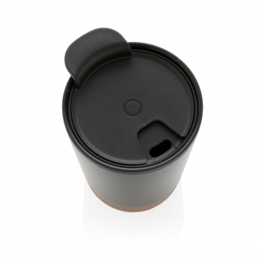Logotrade promotional gift picture of: GRS RPP stainless steel cork coffee tumbler