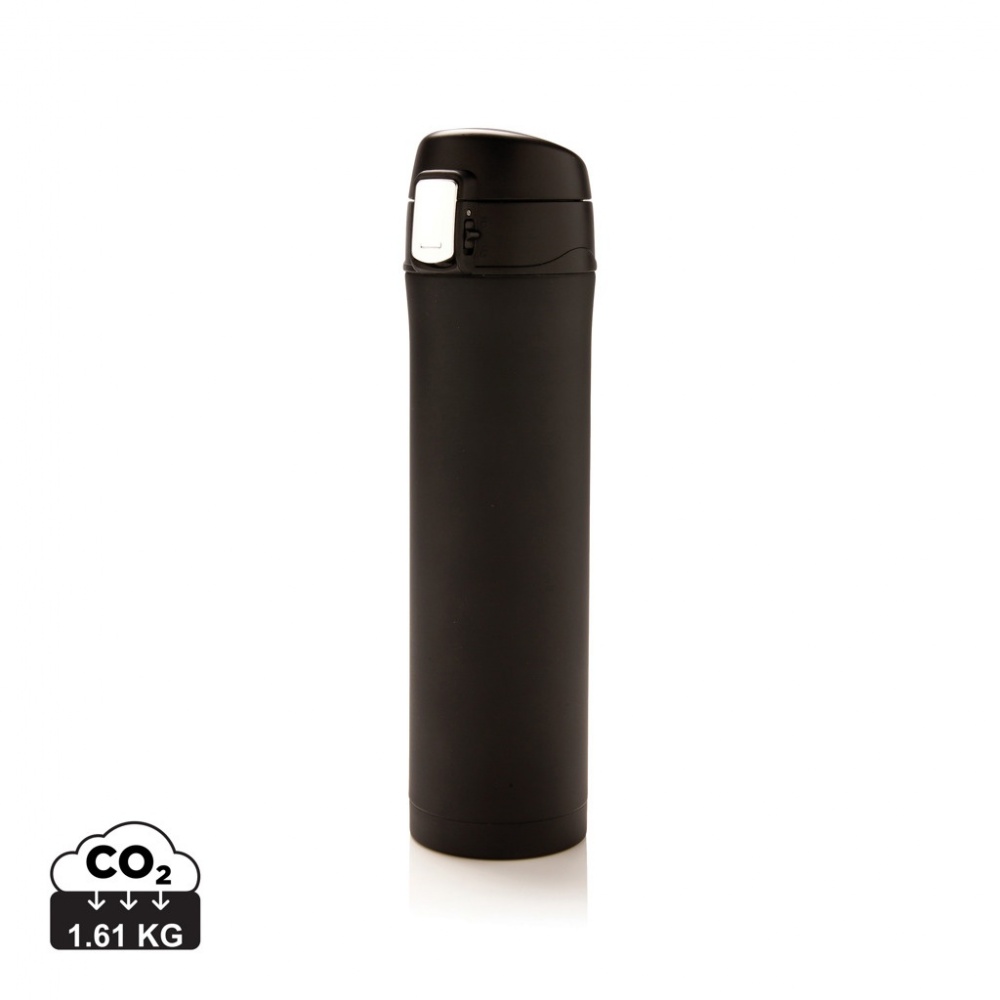 Logo trade business gifts image of: RCS Re-steel easy lock vacuum flask