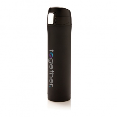 Logotrade promotional gifts photo of: RCS Re-steel easy lock vacuum flask