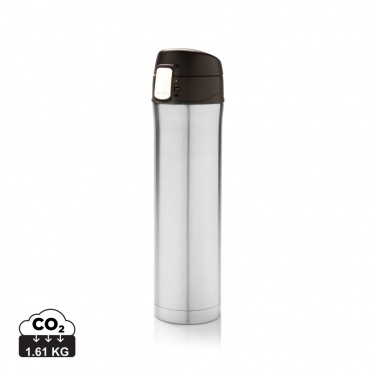 Logotrade promotional gift picture of: RCS Re-steel easy lock vacuum flask