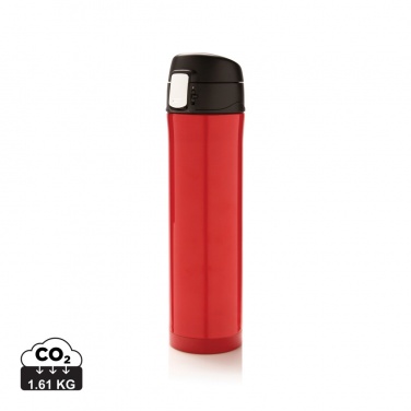 Logo trade corporate gifts picture of: RCS Re-steel easy lock vacuum flask