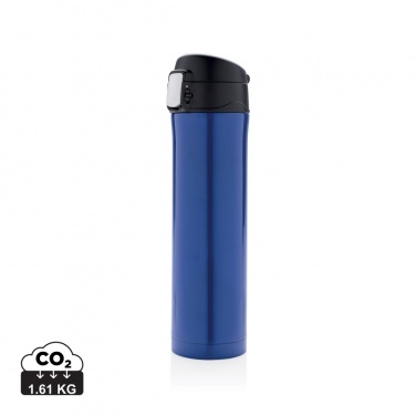 Logo trade corporate gifts image of: RCS Re-steel easy lock vacuum flask