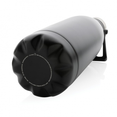 Logo trade promotional merchandise image of: RCS Recycled stainless steel large vacuum bottle 1.5L