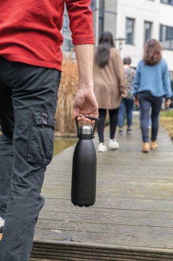 Logo trade promotional gift photo of: RCS Recycled stainless steel large vacuum bottle 1.5L