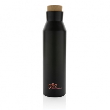 Logotrade advertising product image of: Gaia RCS certified recycled stainless steel vacuum bottle